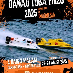4H3M Danau Toba + Nonton F1H2O