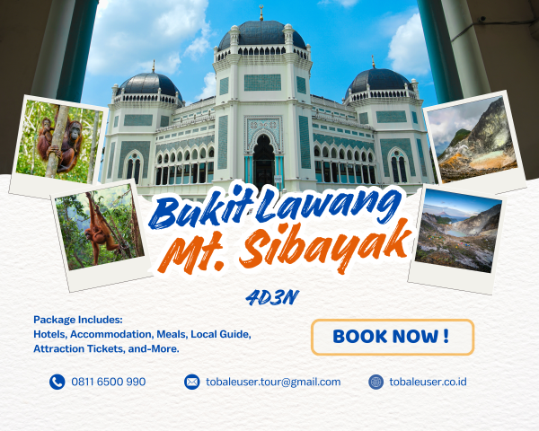 4D3N Bukit Lawang - Mt. Sibayak - Medan (Sub Eng)