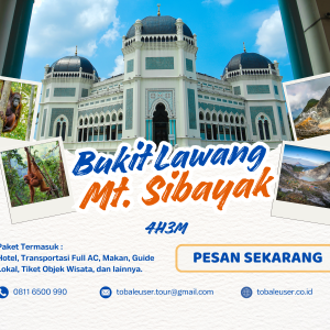 4H3M Bukit Lawang - Mt. Sibayak - Medan